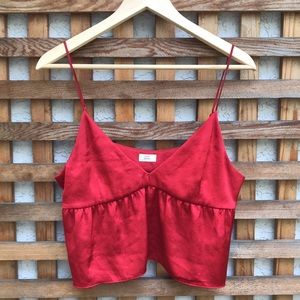 Little Moon Lover Camisole Crop Tank Top